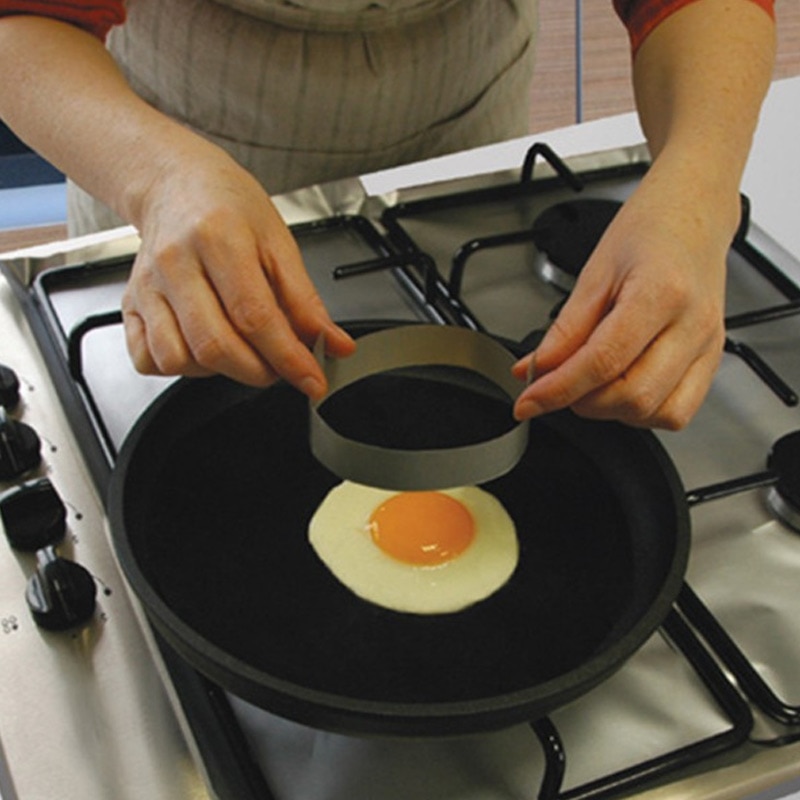 2 stk runde teflon non-stick matte panne stek liner ark matlaging wok ark pad kjøkken bbq bakematter høy temperatur motstand