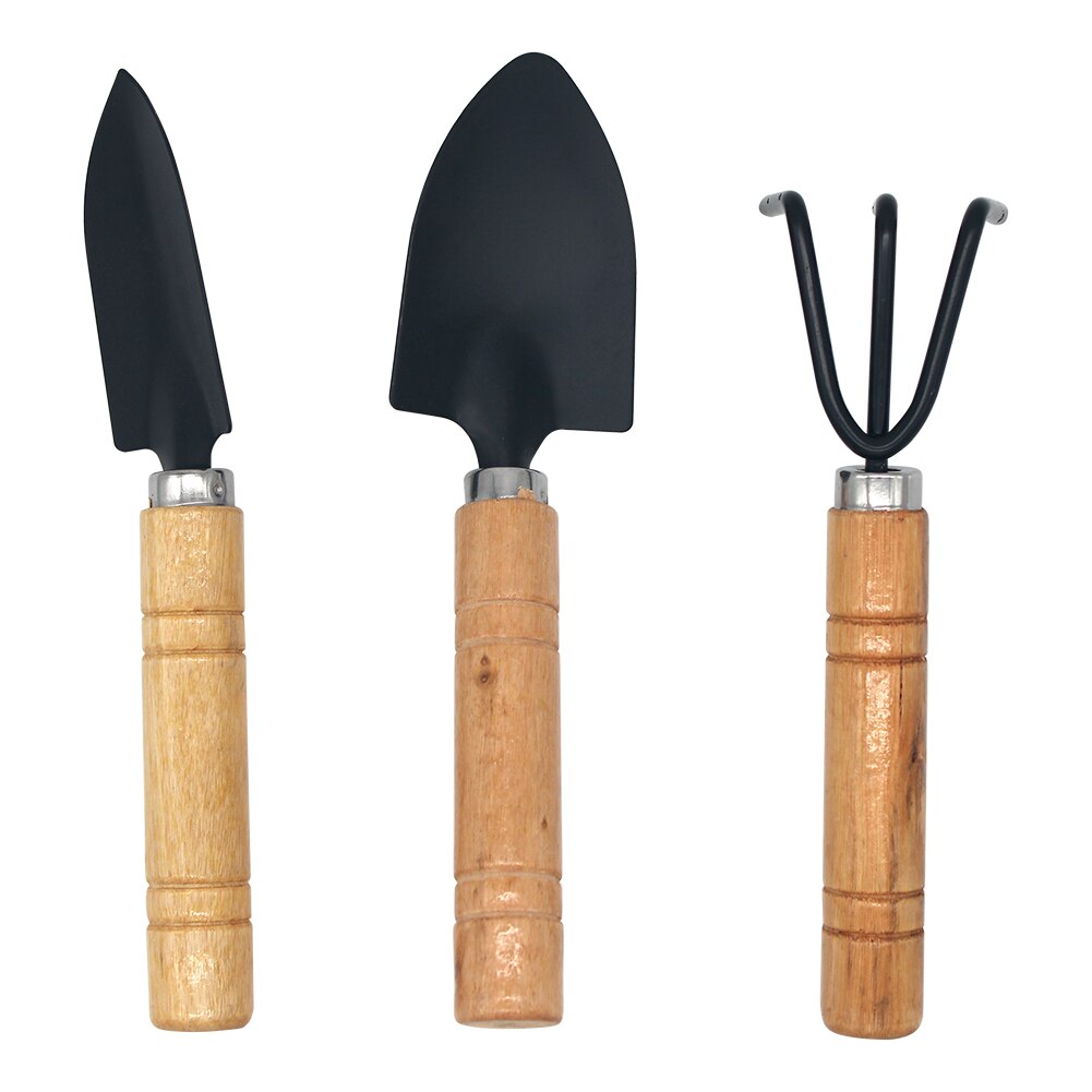 4pcs Shovel Rake Spade Mini Garden Tools for Cultivator Weeder Transplant Tools Balcony Potted Plant Flower Spade Shovel Rake