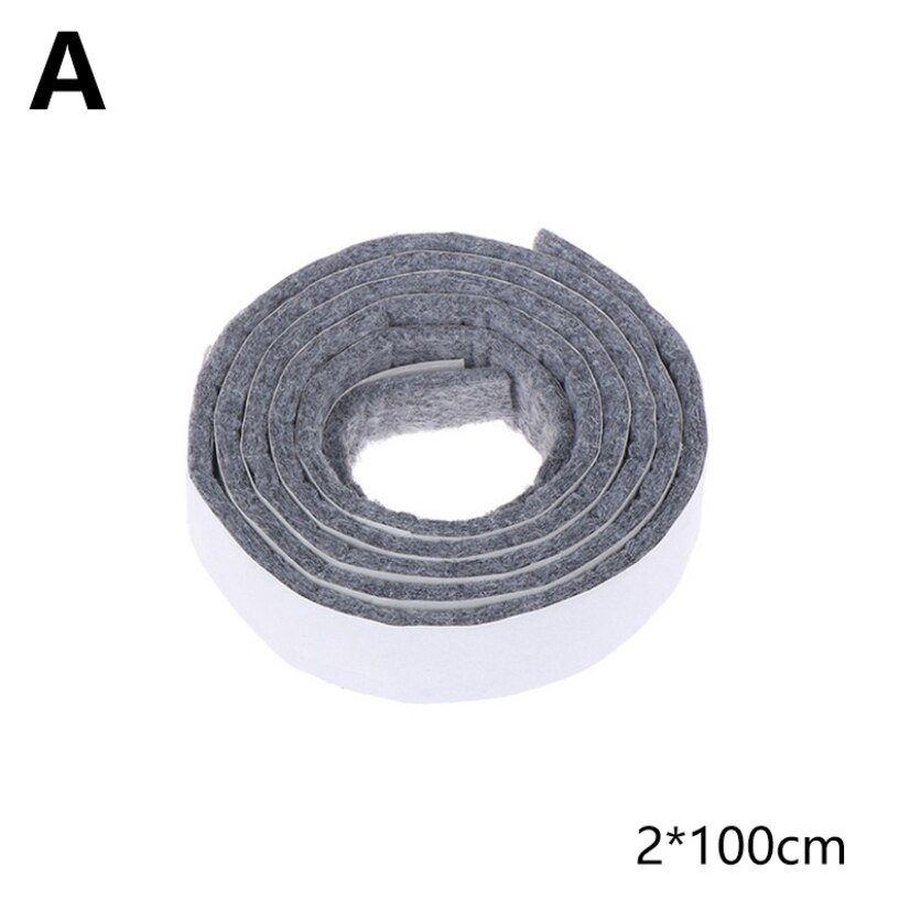 100cm Filz schutz Pad Möbel Bein Anti-Rutsch-Sofa Stuhl Füße matt selbst klebende Bodenschutz Pad Rolle stumm Kinderzimmer: Holz