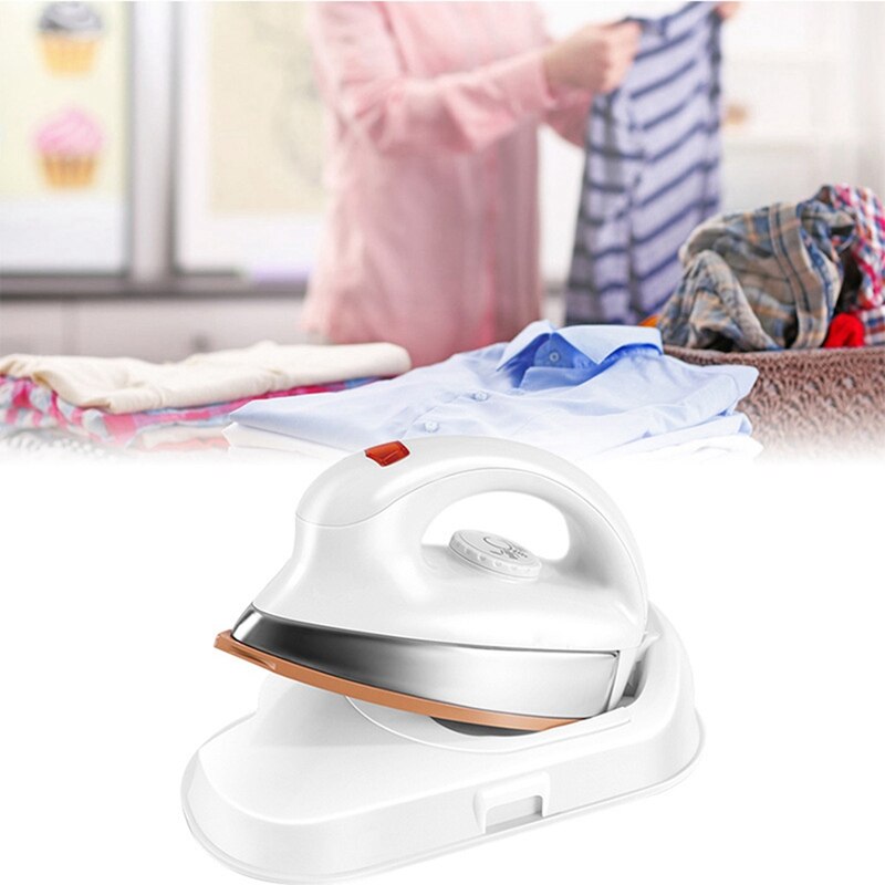2400W Portable Electric Steam Iron for Clothes Multifunctional Adjustable Ceramic Soleplate Iron for Ironing EU Plug