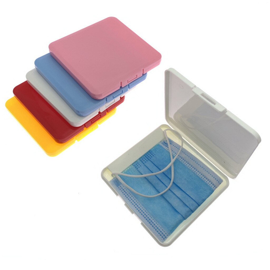 5Portable Face Masks -Keeper Storage Clip Foldable Organizer Storage Folder Clip