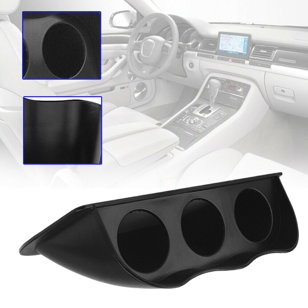 52mm Car Triple Dash Gauge Pod 2 inch/52mm ABS Triple Pod 3-Hole Dashboard Mount Holder Pod Black Gauge Holder
