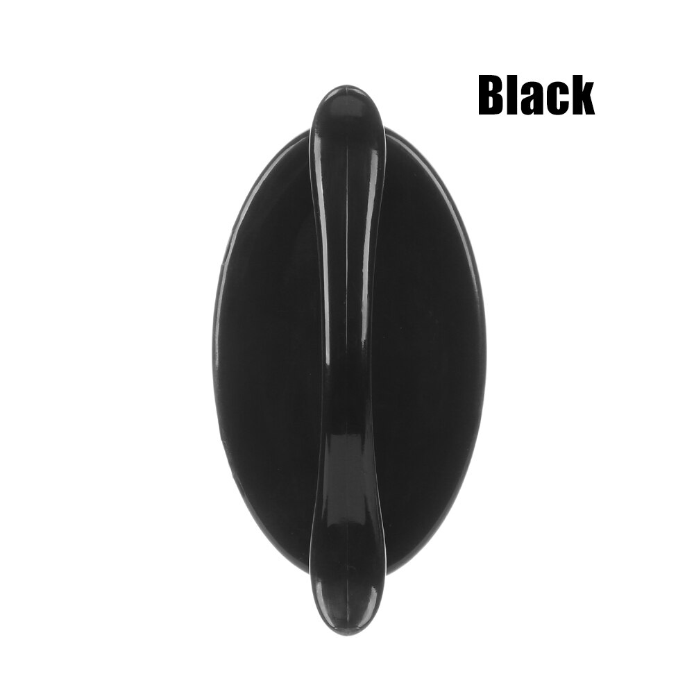 1pc/1 par multifunktionella skåpknoppar möbelknoppar plast självhäftande dörrhandtag garderobshandtag dörrsäkerhetsbeslag: Transparent