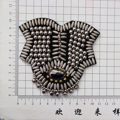 Stage Performance Kleding Epaulette Studs Mode-sieraden Punk Stijl Mannen En Vrouwen Metalen Kwasten Epauletten: No.13