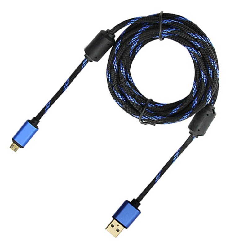 R91A Micro USB Charger Cable Extra Long Play Charging Cord Line for Sony PS4 Xbox One Controller Power Charge Cord Cable