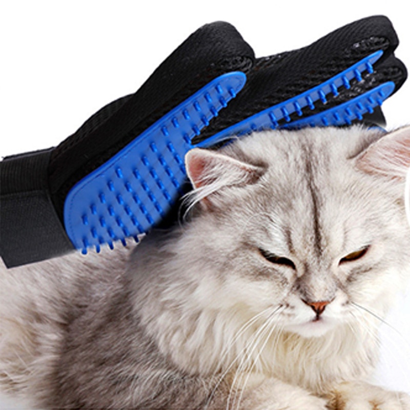 Siliconen Hond Pet Grooming Handschoen Kam Borstel Deshedding Zachte Huisdier Kat Grooming Supply Haar Handschoen Honden Bad Schoonmaken Dierbenodigdheden