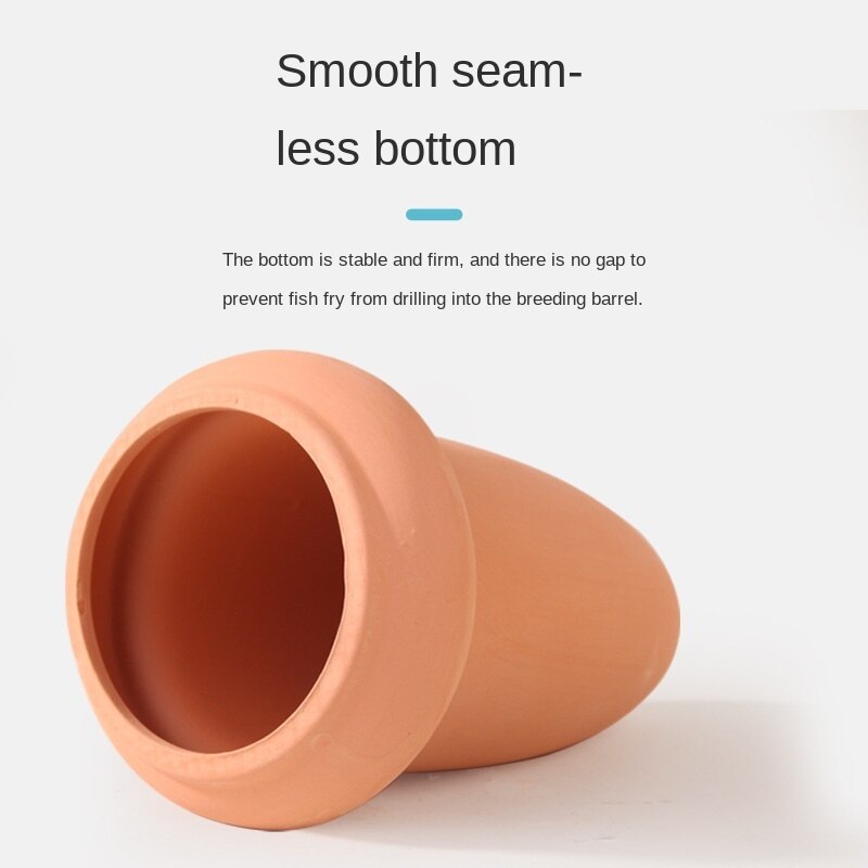 Ceramic Spawning Breed Cone For Discus Fish And Angelfish Fish Breeding Cones Fish Tank Breeding House Aquarium Supplies