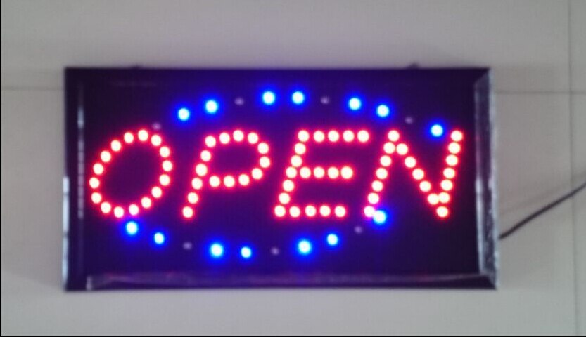 open Sign led displays Neon Lights LED Animated Open Sign Customers Attractive Sign Store Shop Sign 220V el products
