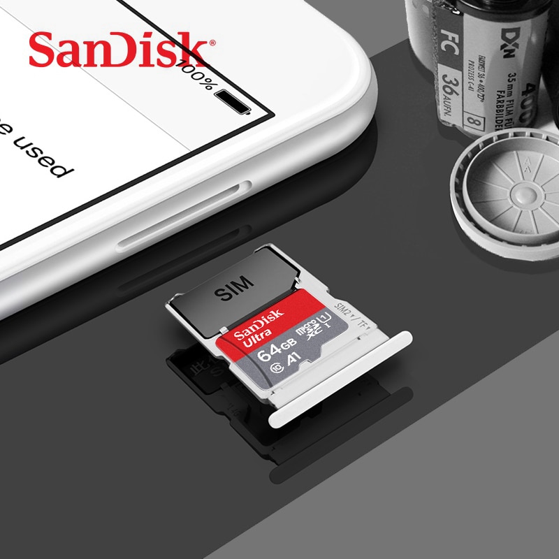 SanDisk-Carte Micro SD, 16 go/32 go/64 go/128 go, sdh, TF, Carte mémoire