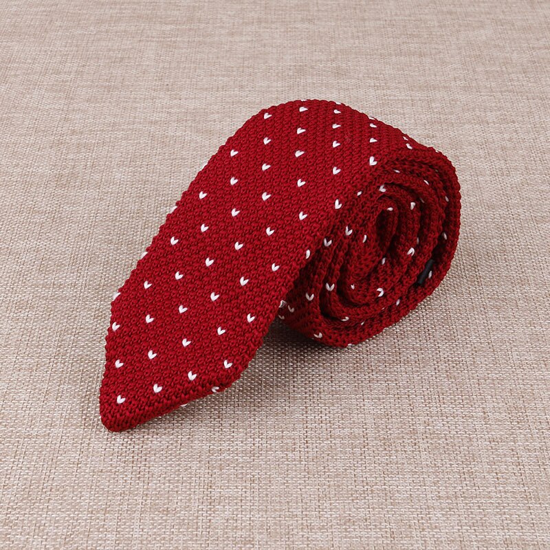 Męskie dzianiny dzianiny wypoczynek trójkąt krawat w paski normalne ostre krawaty narożne dla mężczyzn cienki krawat klasyczny tkany projektant krawat: 9