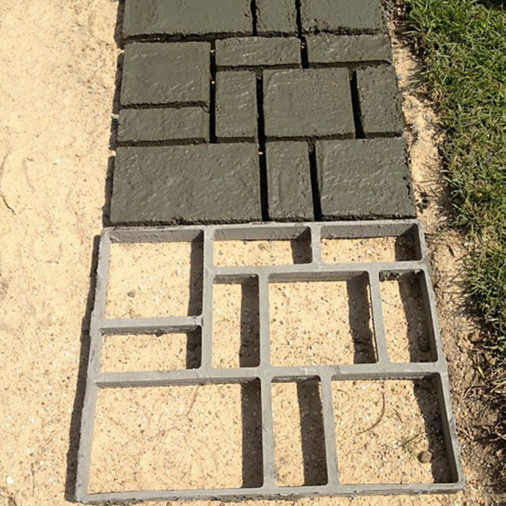 Moules à béton pour chaussée de sol, jardin, marche, bricolage, pavage manuel, ciment, brique, route, pierre, jardinage à domicile, Patio, fabricant d&#39;outils