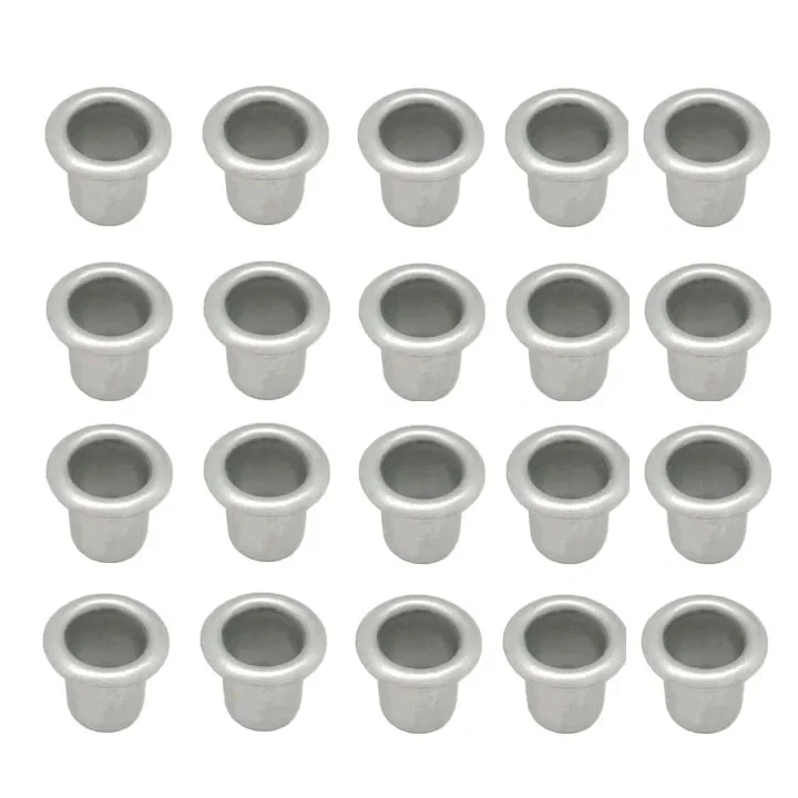 20 Stuks 16*15Mm Mini Kaars Cups Kandelaar Houder Taps Toelopende Wax Kaarsen Pot Voor Eettafel Ornament Bruiloft Verjaardag Nieuwjaar