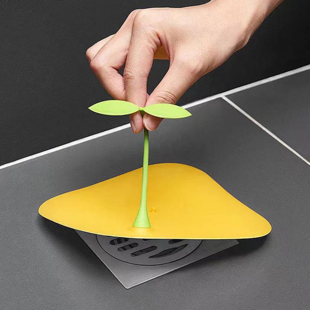 Universal Floor Drain Cover Suck Tightly Install Easily Drain Cover Punch-free Bathroom Bathtub Kitchen Drain Cover for Home