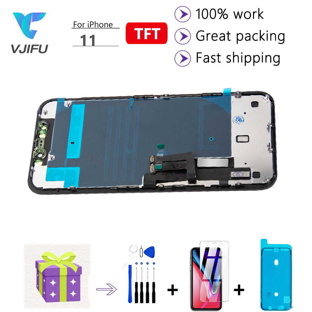 Voor Iphone 11 Incell Lcd Display Sreen Met 3D Touch Digitizer Vergadering Vervanging Tianma Display Voor Iphone 11 Tft-scherm