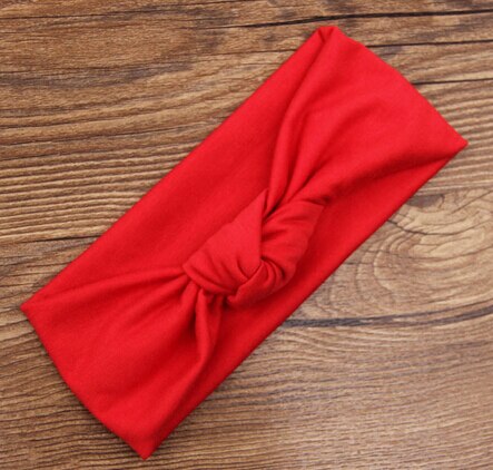 Baby Krawatte Knoten Stirnband Gestrickte Baumwolle Kinder Mädchen elastische haar bands Turban bögen für mädchen Stirnbänder Sommer bandeau bebe