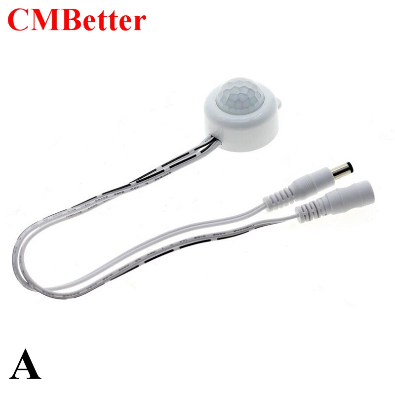 Pir Lichaam Infrarood Motion Sensor Auto On/Off Mini Led Human Detector Usb Schakelaar Voor Closet Corridor Badkamers Dc 5V/12V/24V: A Type