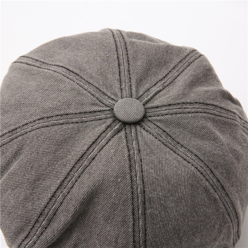 Autumn Winter Hats for Women Solid Plain Octagonal Newsboy Cap Men Ladies Casual Wool Hat Winter Beret Women Painter Cap