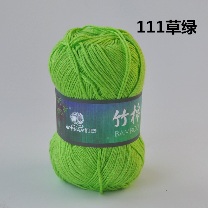 Fil de bambou doux et lisse 500g(50g * 10 pièces) | Fil de coton, fil Modal, fils de bébé Chuxian pour le tricot à la main B,: 111