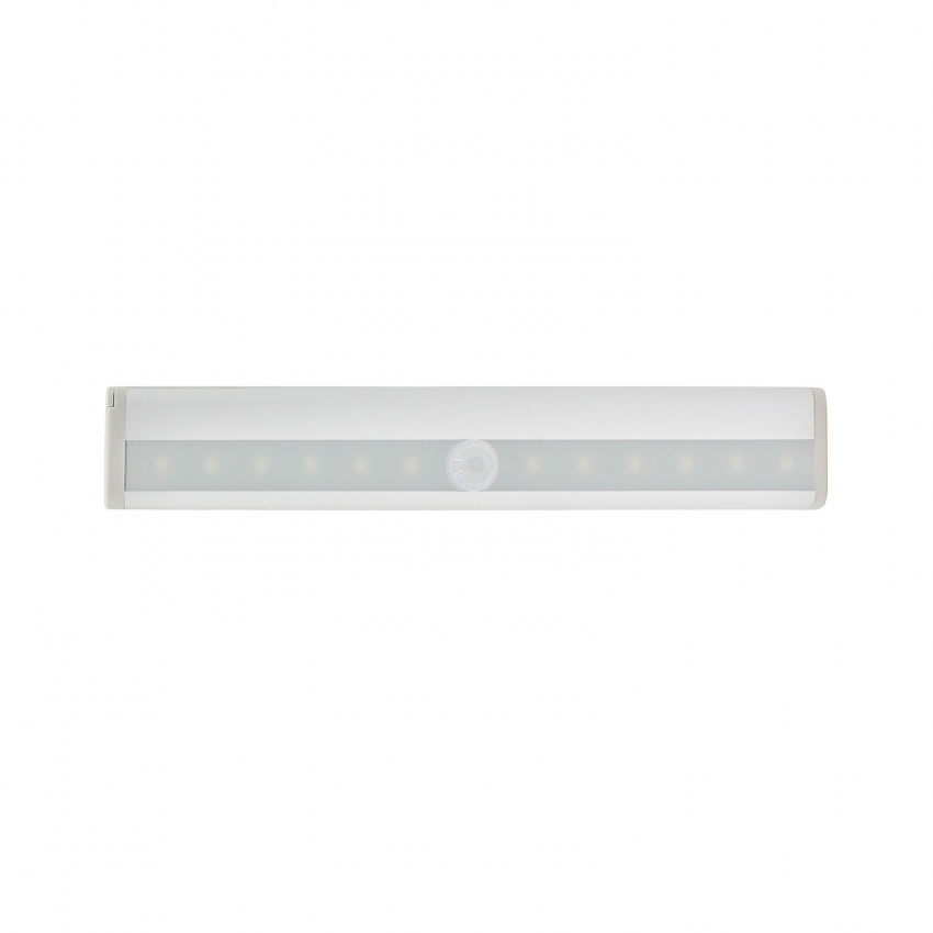 Mini Regleta LED con Sensor Crepuscular y Movimiento 1W 100lm Plateado 4000K 20000H 7hSevenOn