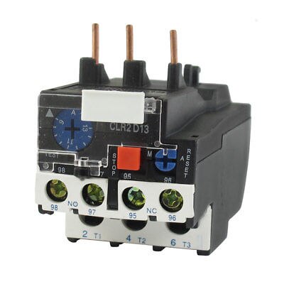 Relais de surcharge thermique électrique lr2-13 13a 9-13a 3- phase 1no 1nc
