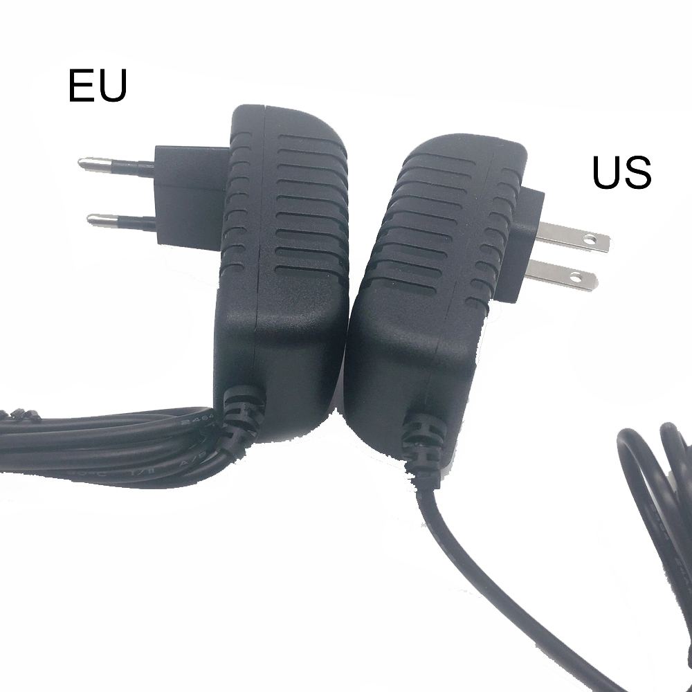 Eu plug  ac 100-240v to  dc 12v 1a 2a 3a 12w 24w power supply adapter cable 36w led strip lights/with plug