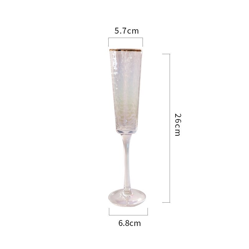 Phnom Penh Crystal Glass Small Wine Glasses Champagne Glasses European Tall Wine Glasses Glass Red Wine Glasses: A12