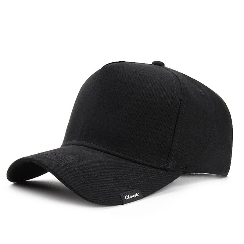 Man Hard Top Large Sport Cap Male Oversize Cotton Sun Hat Adult Plus Size Polyester Dry Quickly Baseball Caps 56-60cm 60-65cm