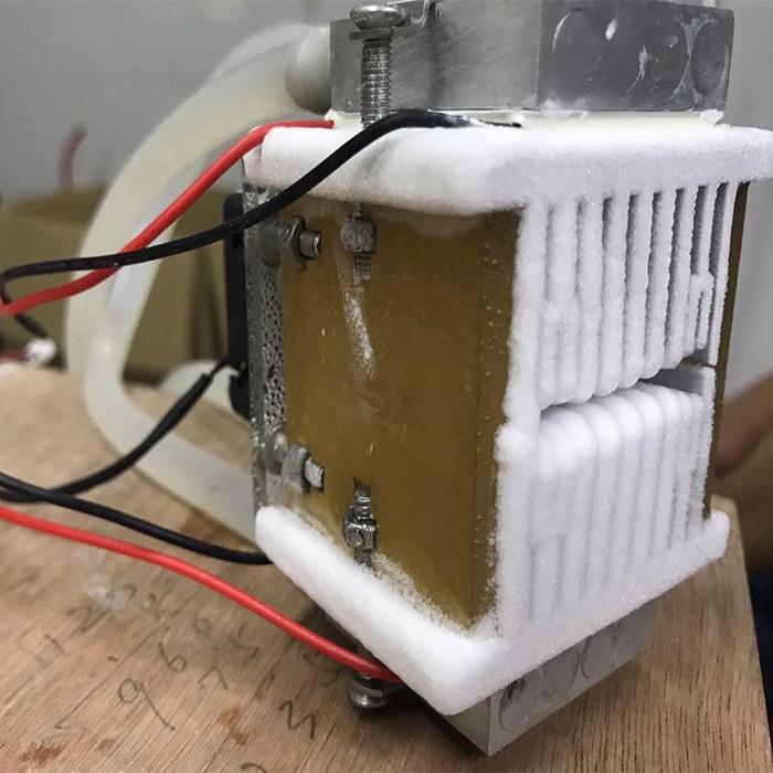 Diy 120w tec peltier halvledarkylskåp vattenkylande luftkonditioneringsrörelse för kylning och fläkt