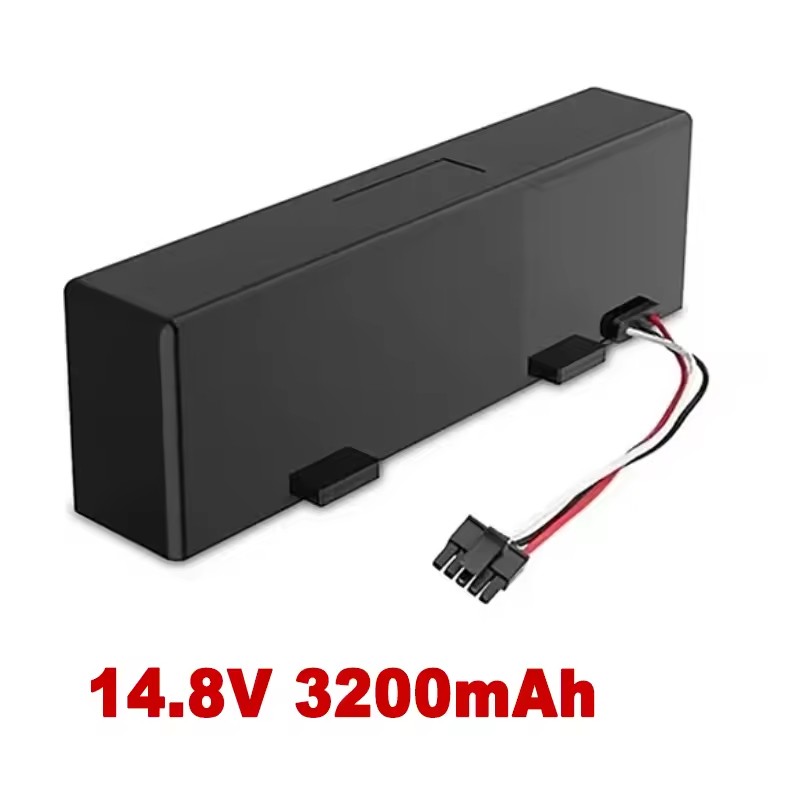 Mi Robot Vacuum-Mop 2S STYTJ02YM 9800 mAh Akku 14,4 V für Xiaomi Mijia LDS Staubsauger, Mi Robot Vacuum-Mop P, Conga 3290 3390: Silber