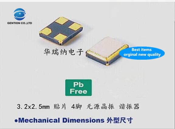 30Pcs 100% En Orginal Kyocera 3225 Passieve Smd Kristal 32M 32Mhz 32.000Mhz 7PF