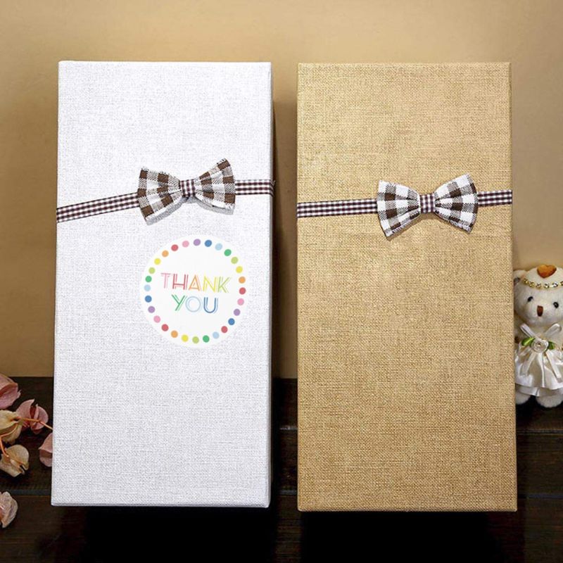 500pcs Thank You Sticker Seal Label for Small Shop Wedding Decorate Package