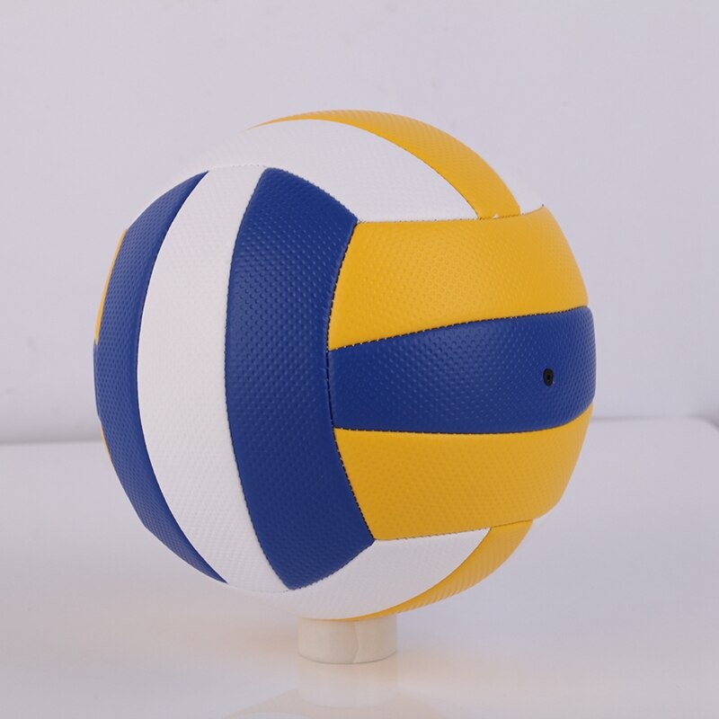 Bolas de jogo do jogo da praia das crianças do adulto do voleibol do treinamento do fósforo do couro do plutônio da imprensa macia para esportes exteriores internos