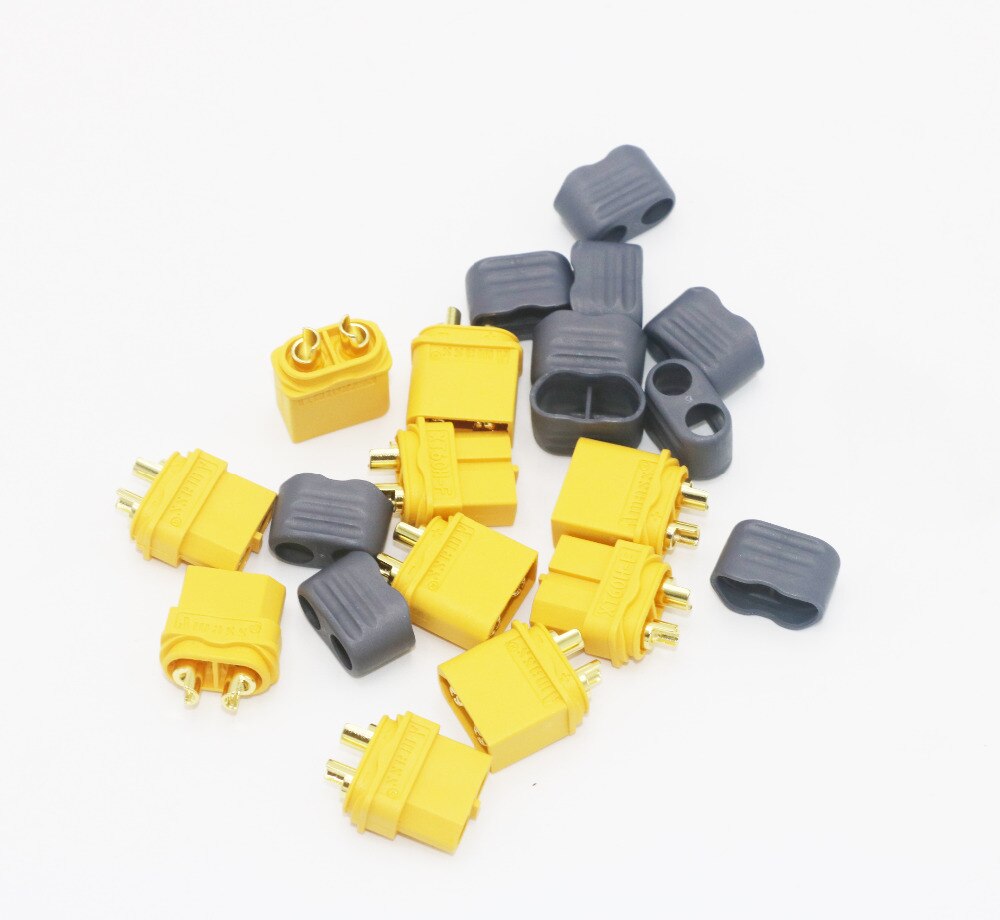 10 X Vergaren XT60 + Plug Connector Met Schede Behuizing 5 Mannelijke 5 Vrouwelijke (5 Paar)