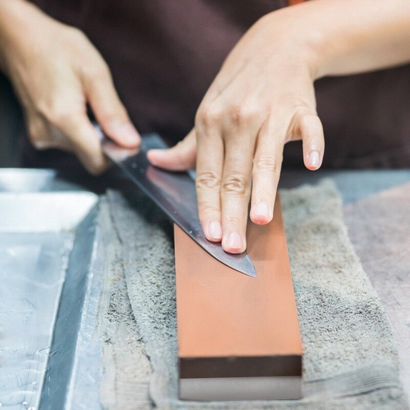 400 #1500 # Double Side Messenslijper Professionele Slijpsteen Honen Slijpsteen Whetstone Puntenslijper Messen Kitchen Tools