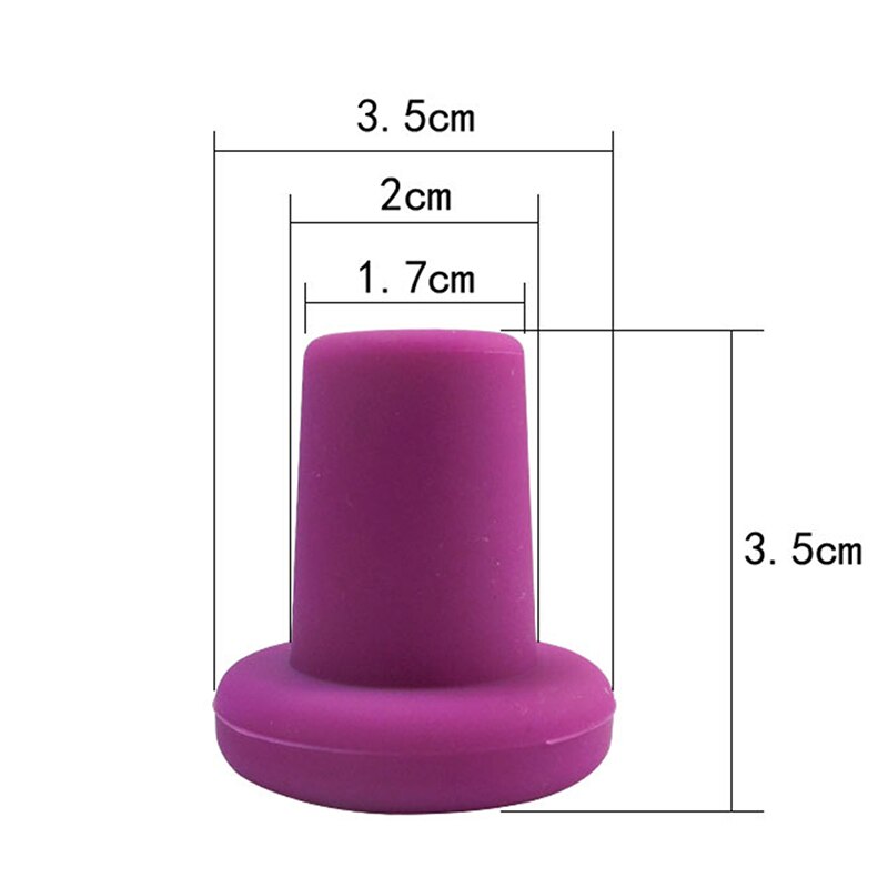 Bouchons colorés en silicone pour bouteille de vin,accessoire pour préserver et conserver le vin en famille ou au bar, , sûr et sain, 6 couleurs