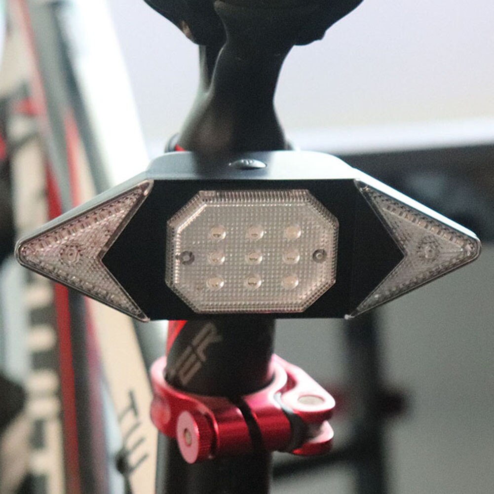 Usb Oplaadbare Knipperlichten Fietsen Achterlicht Fiets Licht Afstandsbediening Fiets Accessoires Vervangende Onderdelen