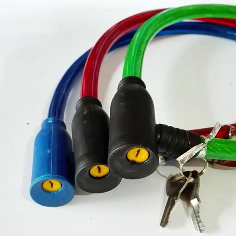 Metal Bicycle Safety Lock Universal Anti-Theft Bicycle Lock Bicycle Motorcycle Electric Vehicle Safety Lock With 2 Keys