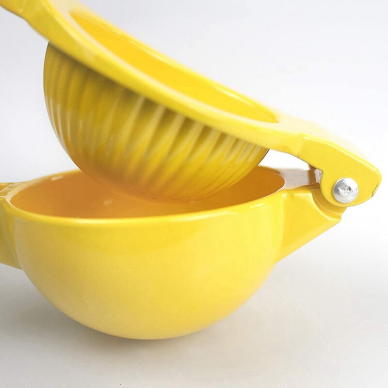 ! Handheld Lemon Lime Juicer Manual Fresh Juice Squeezer Extractor Heavy Duty Metal Orange Citrus Fruit Hand Held Press