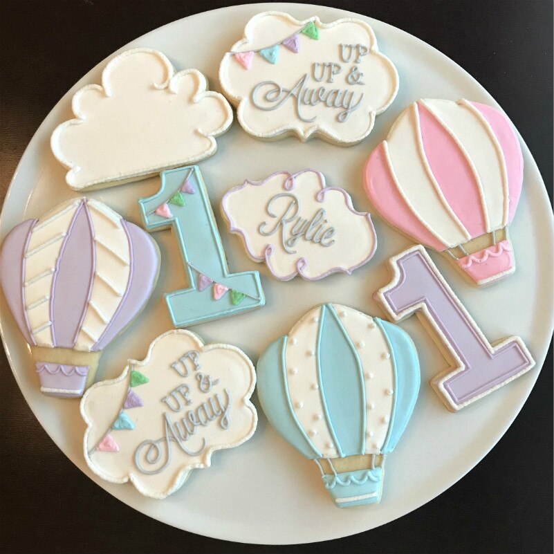 KENIAO Air Balloon Cookie Cutter for Kids Air Travel Biscuit / Fondant / Pastry / Bread Cutter - 8 x 11 cm - Stainless Steel