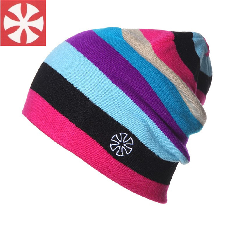 Snowboard vinter ski skullies mössor hattar mössor stickat huvud varmt för män kvinna gorros de lana