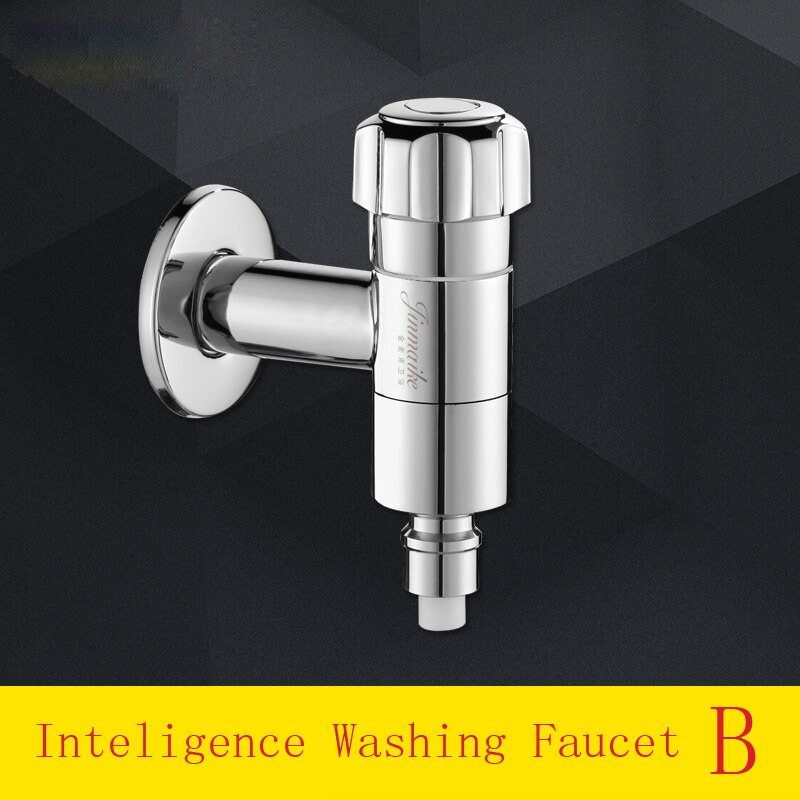 Alle-kupfer intelligente waschmaschine wasserhahn automatische wasser halt pulsator trommel Universal- wasserhahn leck-beweis und flut-beweis: B Typ