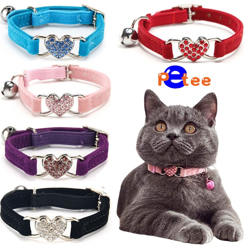 Kat Kraag Met Bel Halsband Voor Katten Kitten Puppy Leash Halsbanden Voor Katten Hond Chihuahua Pet Cat Halsbanden Riemen Lood dierbenodigdheden