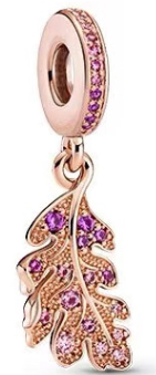 Kat Accessoires populaire hanger plated rose bladgoud flash diamant diy accessoires dame verjaardag verrassingscadeau: SCARLET