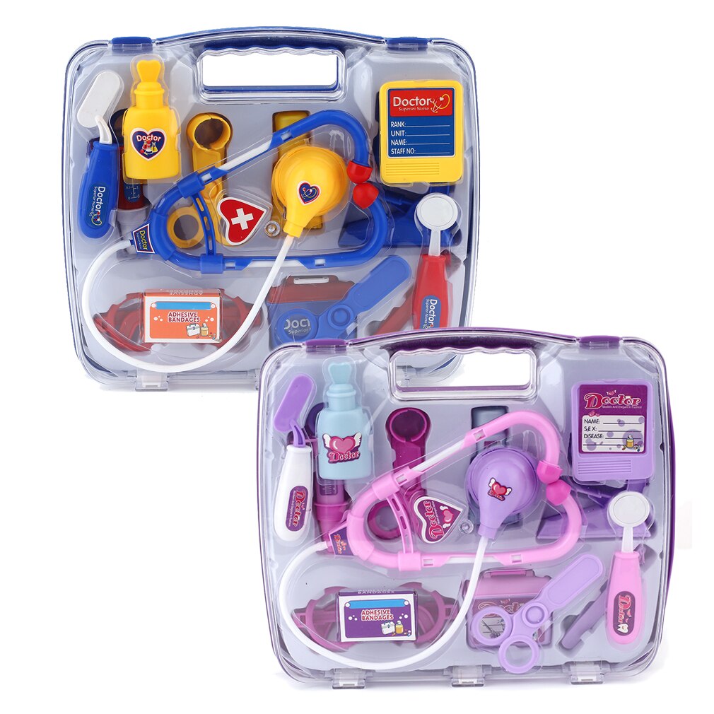 Børn læge legetøj foregive leg sæt til børn læge sæt medicin boks rollespil uddannelsesmæssigt baby legetøj læge kit klassisk legetøj
