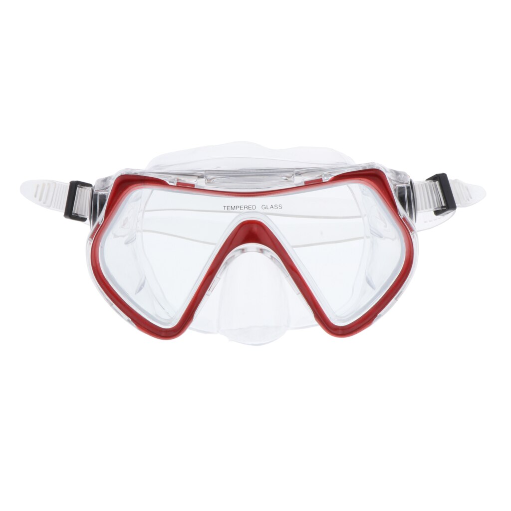 Voksen pc dykning snorkel sæt anti-dug beskyttelsesbriller maske undervands vandsport silikone mundstykke gear udstyr