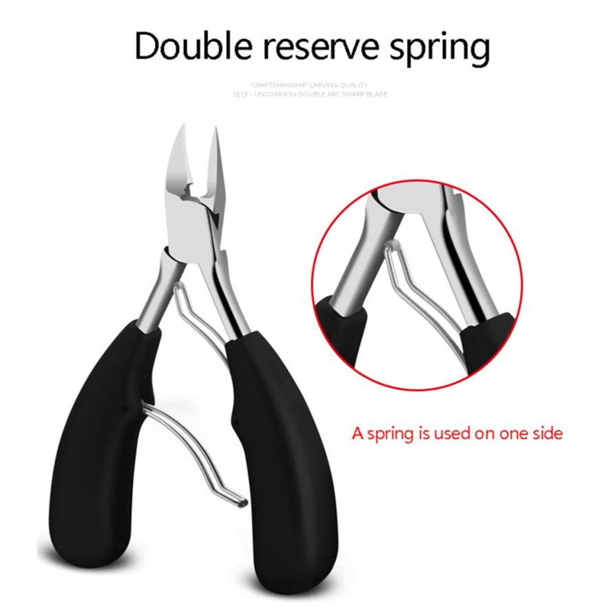 Toe Nail Clippers Ingrown Toenail Podiatry Correction Nippers Cuticle Cutters Cut Paronychia Pedicure Manicure Foot Care Tool