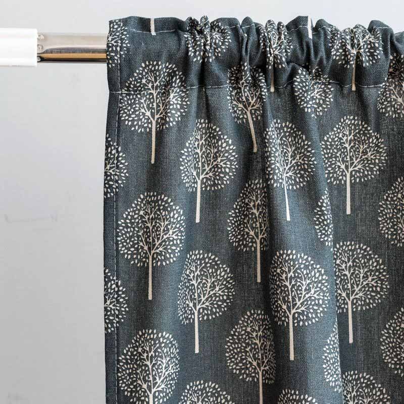 Rideau de cuisine, Court Rideau,Imprimé Rideau pour Armoire,Floral Demi-Rideau ,Drapés pour Fenêtre,Café Décoration du Salon