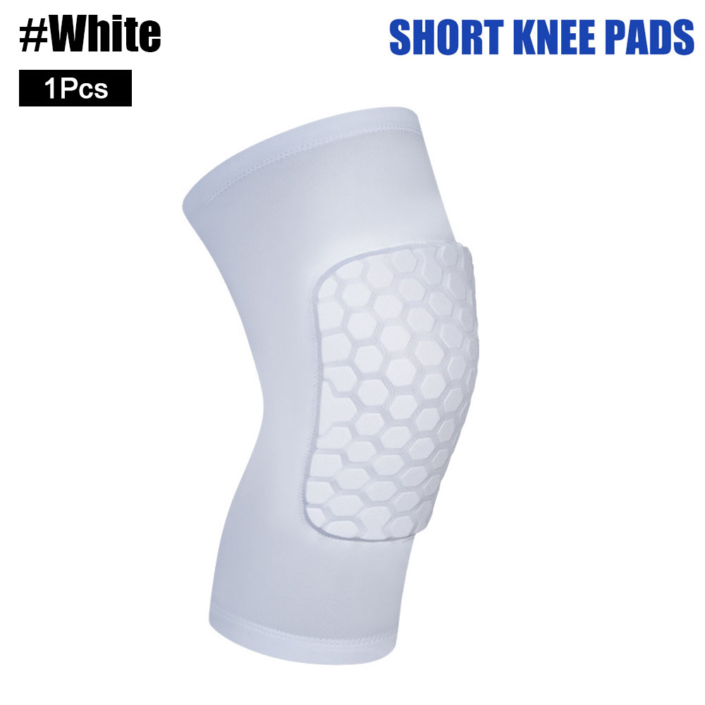 1Pcs Basketball Volleyball Knee Pad Honeycomb Foam Support Compression Leg Sleeve Knee Brace Support Sports Fitness Equipmet