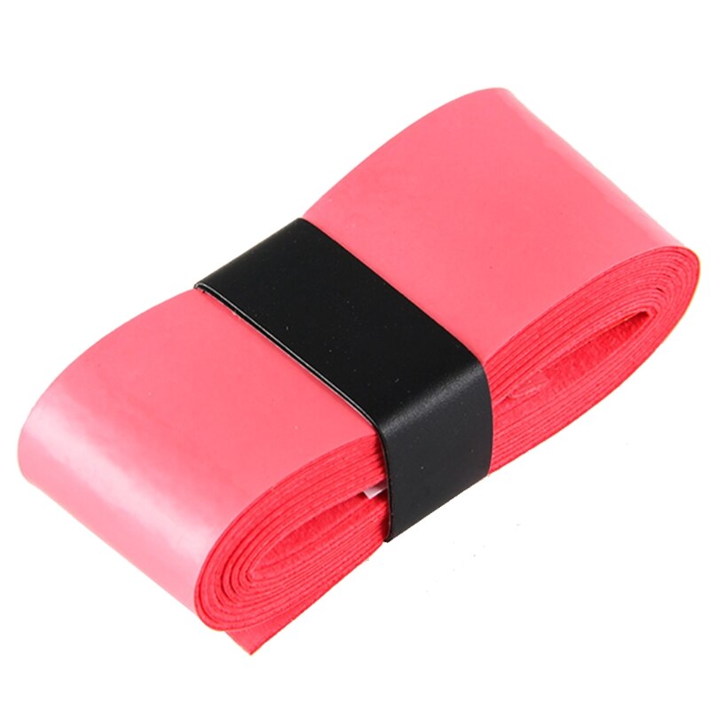 60 Pcs Tennis Racket Overgrips Anti-skid Tape Wraps Fishing Rod Sweatband Badminton Racquet Non-Slip Accessory: Red