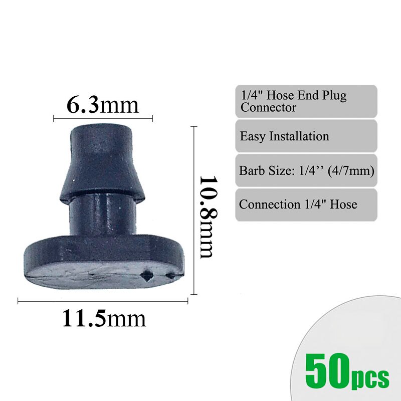 Garden Irrigation Connectors Barbed Single Double Tee Elbow Drip Arrow Cross Coupling Watering Fitting For 3/5 4/7mm Hose: Lavender
